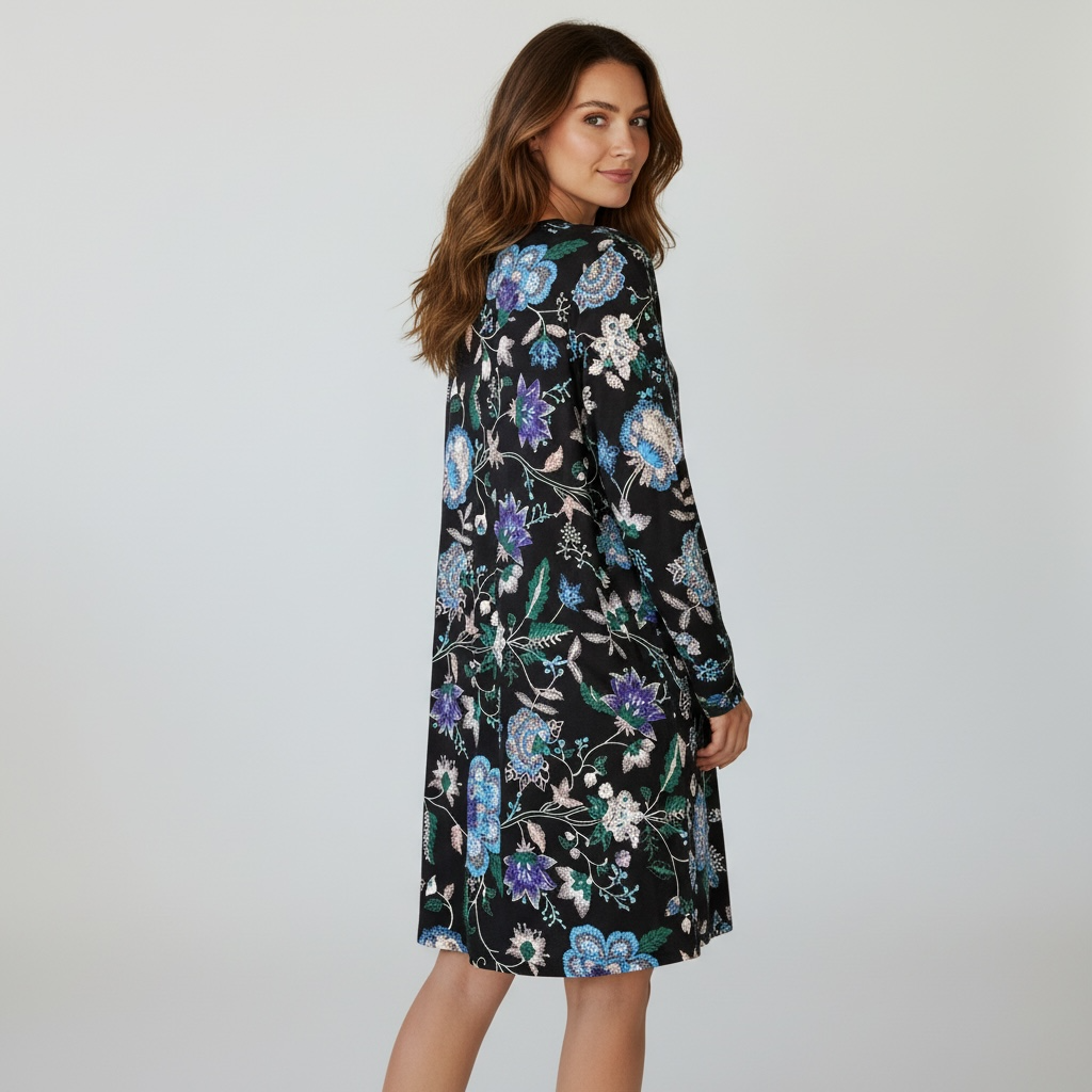 Robe de nuit  Bloomy vue de dos