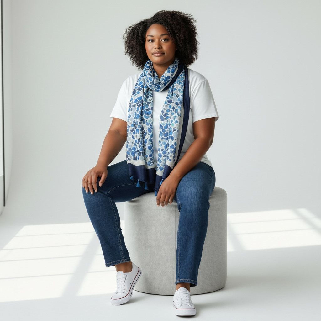 Écailles bleu marine