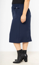 Jupe classique Mireille vue de côté