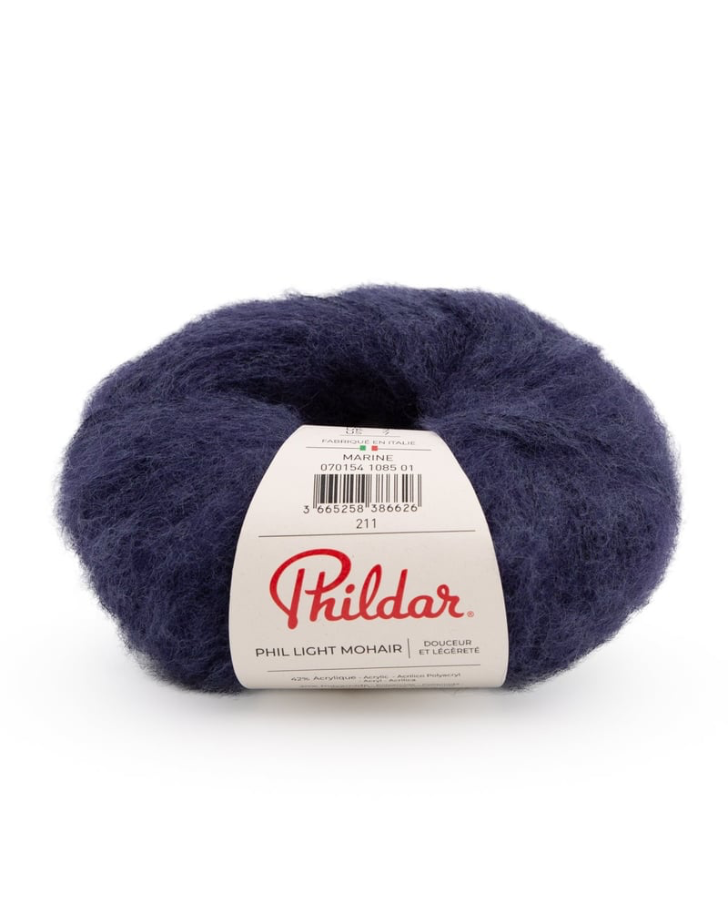 Phil Light Mohair Marine