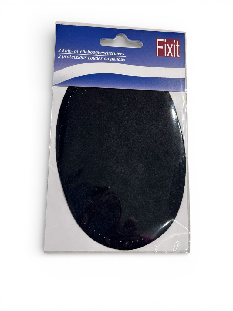 Coudes et genoux suédine Noir Fixit