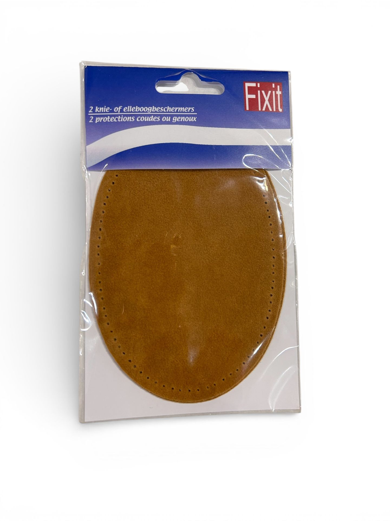 Coudes et genoux suédine Camel Fixit