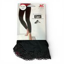 Leggings Capri avec dentelle noir