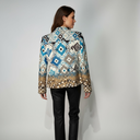 Vue de dos de la veste géometric