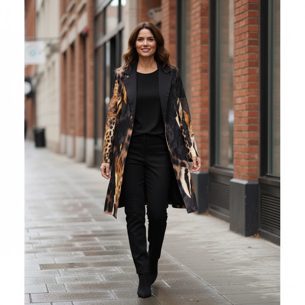 Veste Savana présentée en rue