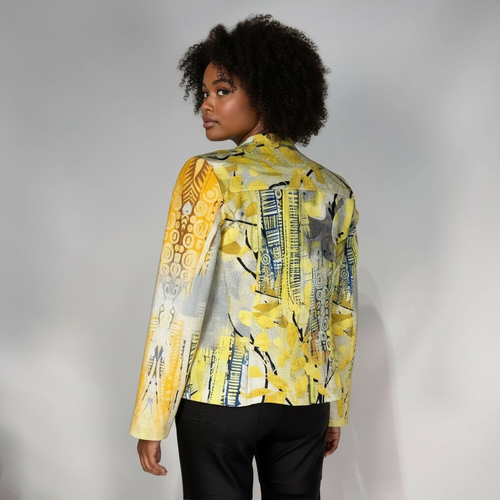 Vue arrière de la veste Lemone