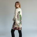 Vue arrière de la veste Mosaïca Verde