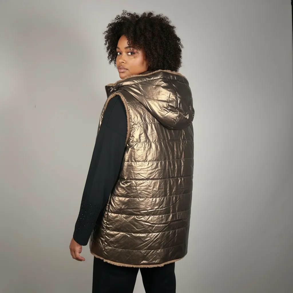 Vue arrière de la veste Caramel Lounge