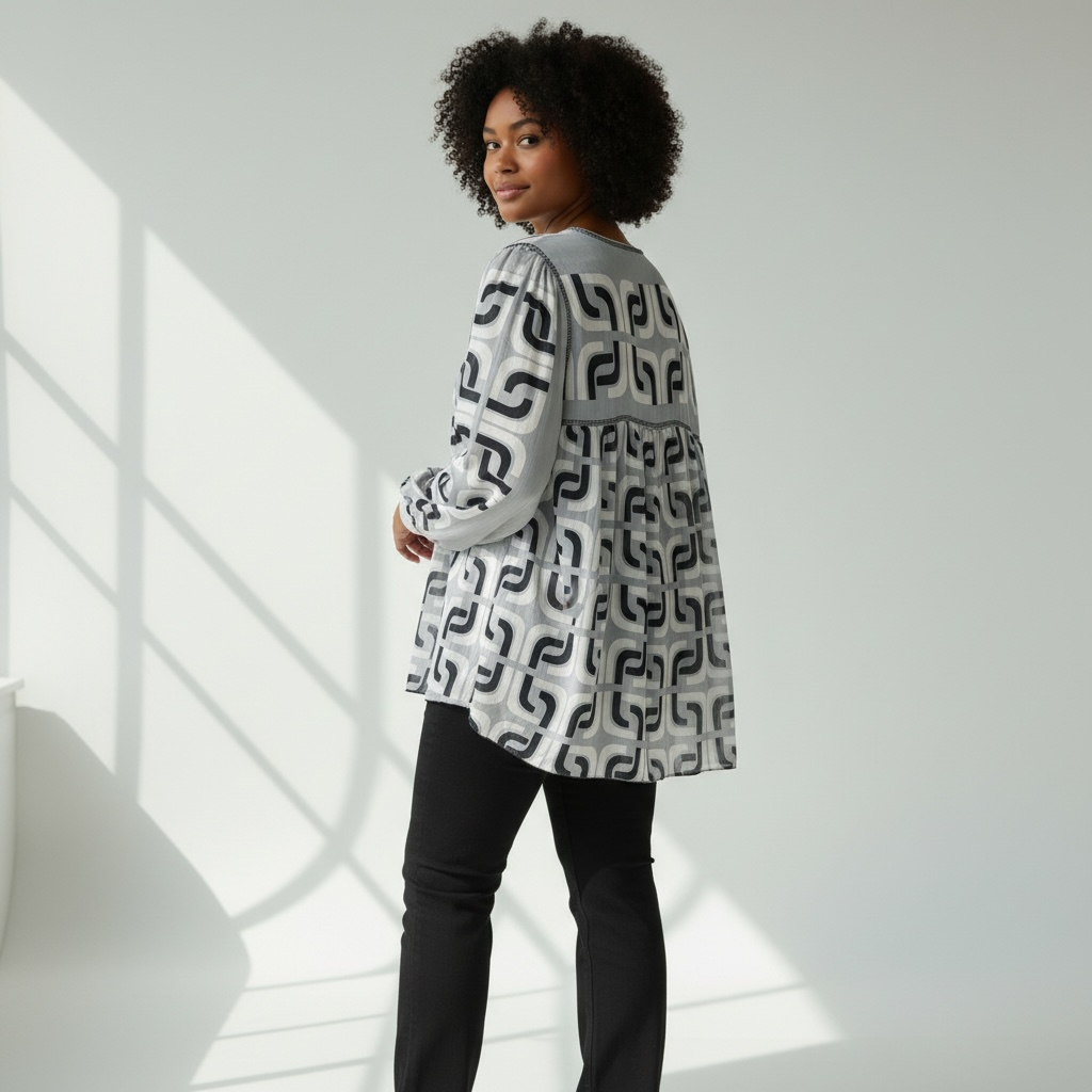 Vue arrière de la tunique