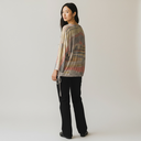 Vue arrière de la tunique Jardin de Soie