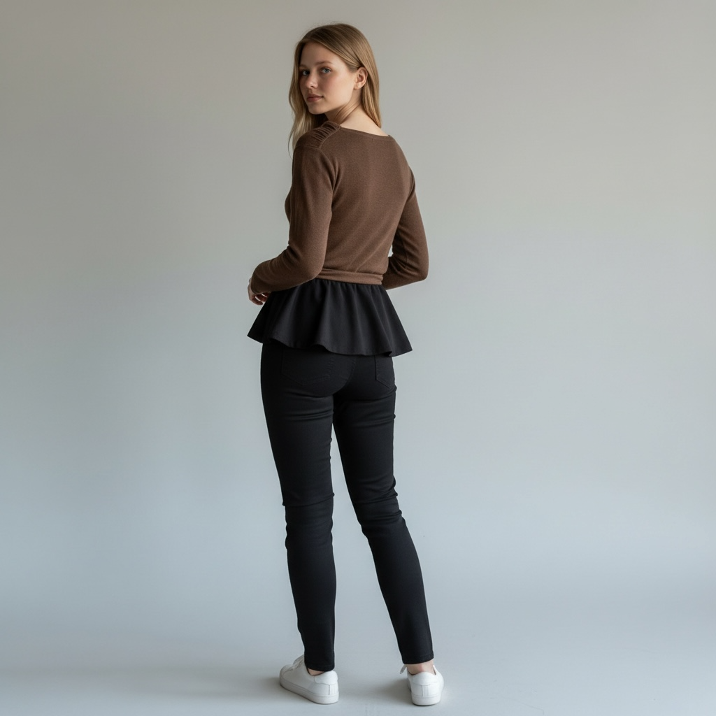 Vue arrière du boléro