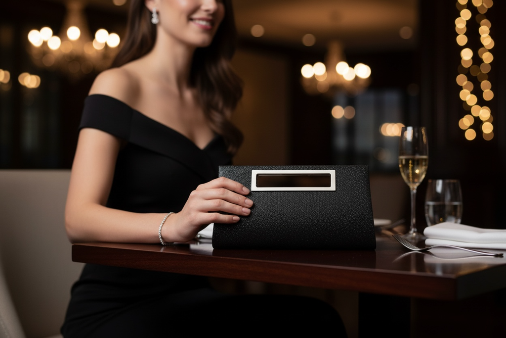 Pochette de soirée Katy noir