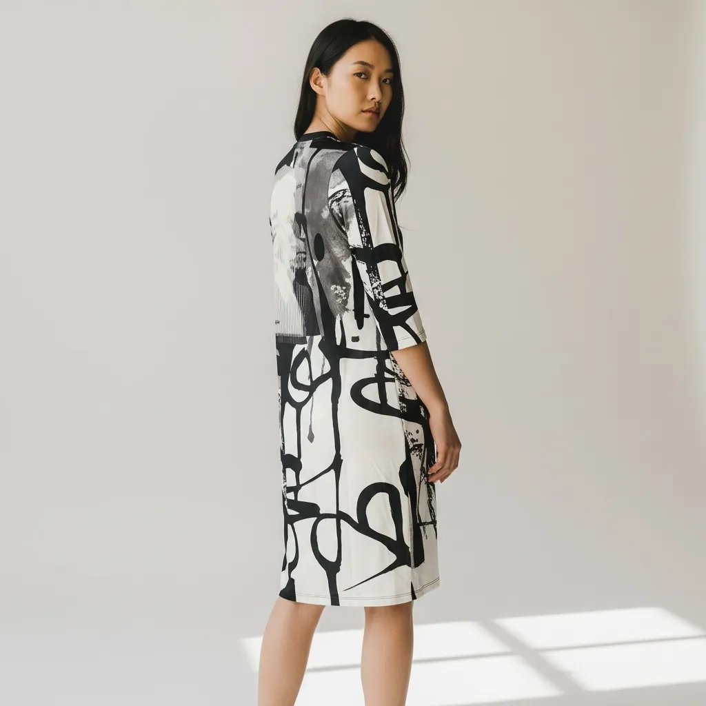 Vue arrière de la robe