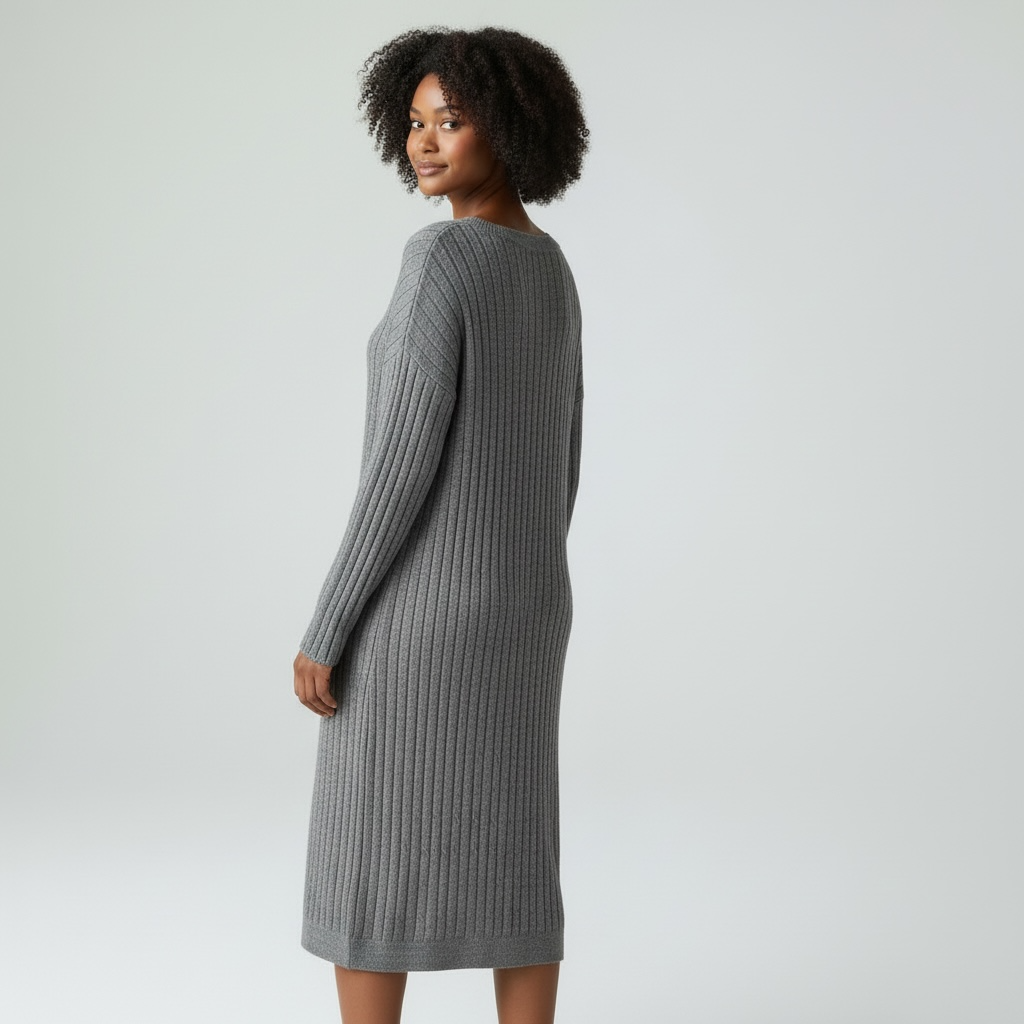Arrière de la robe pull Mila