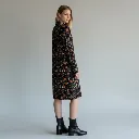 Arrière de la Robe Droite Graphique Sofia