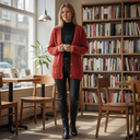 Gilet V’ Lulu Rouille