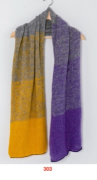 Katia Cône Smoothie Alpaca Concept  (303  gris violet jaune).webp
