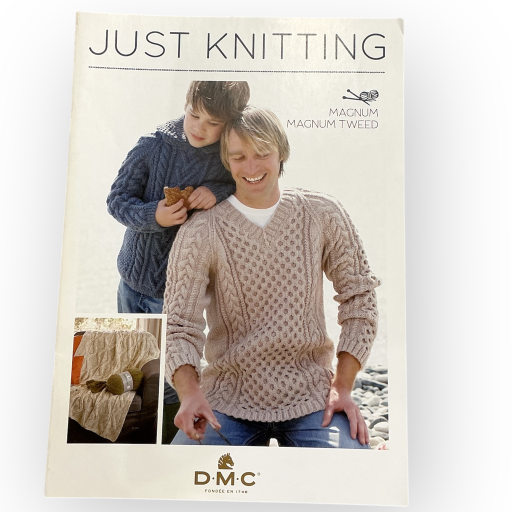Livre Just Knitting Magnum DMC