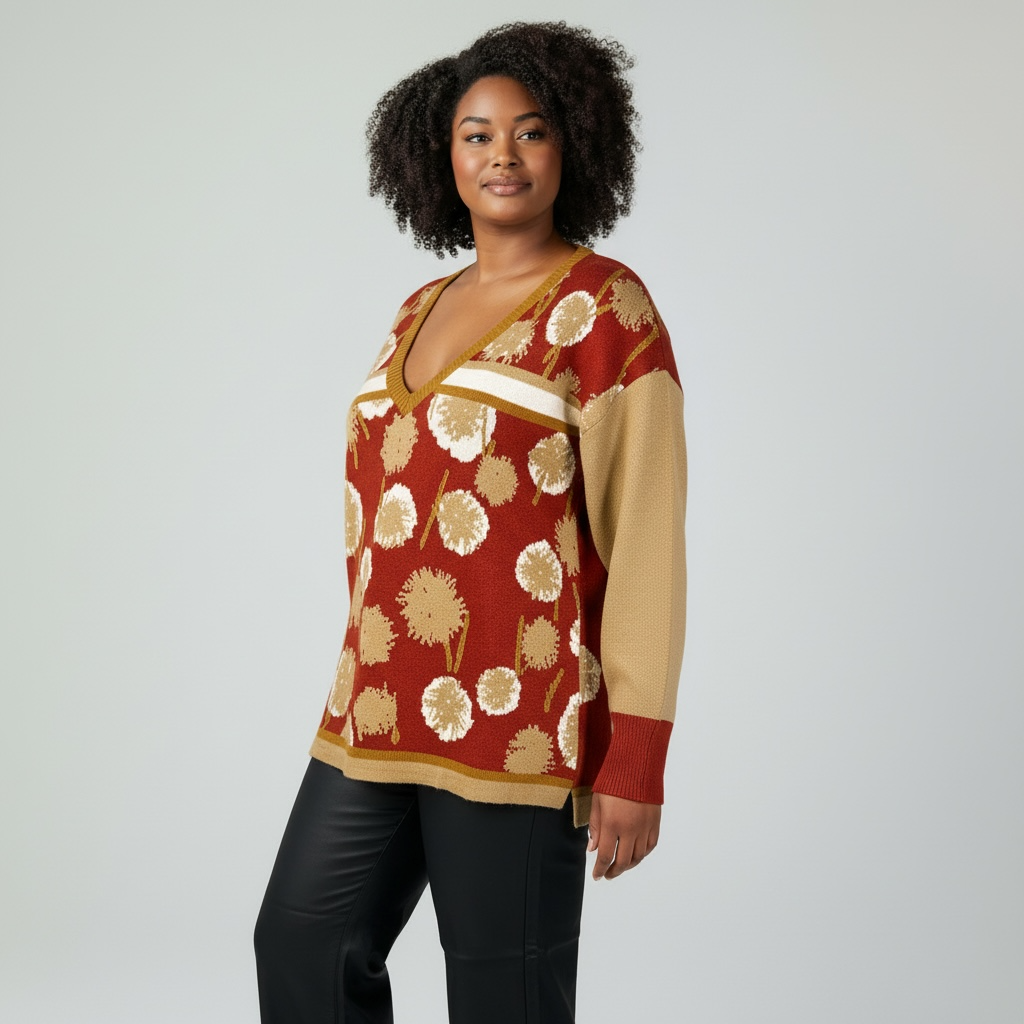 Pull V’ Pomponwool Agathe et Louise (46)