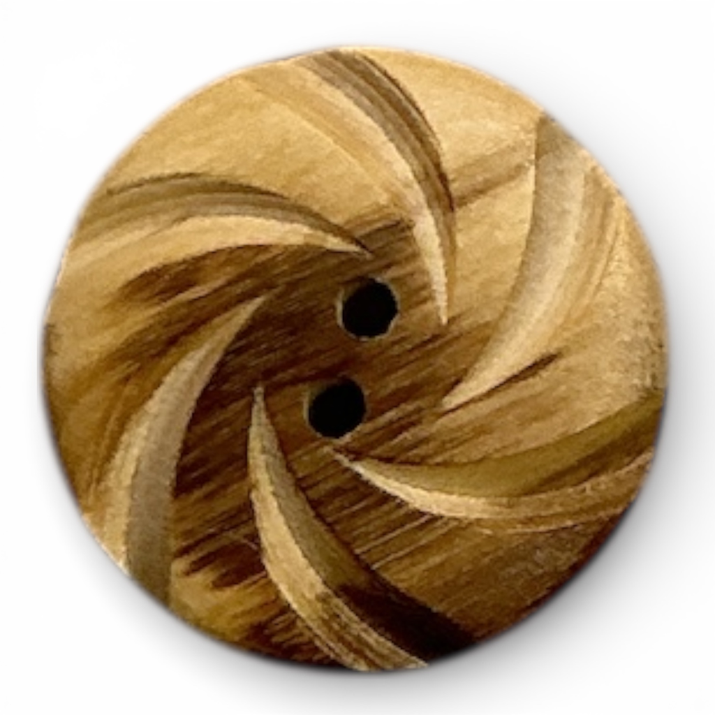 Bouton en bois naturel 3 cm