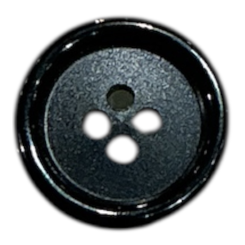 Bouton noir plastique