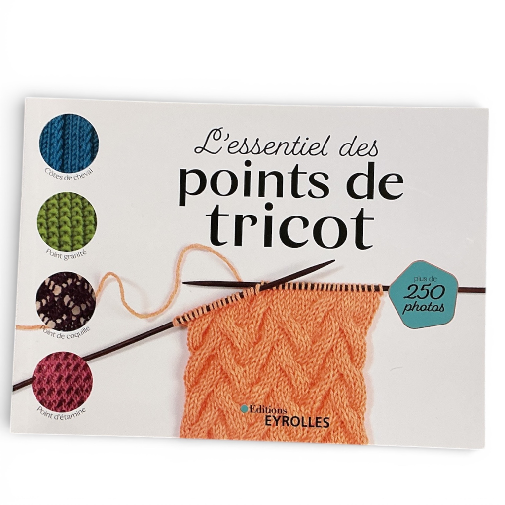 Livre L’essentiel des points de tricot