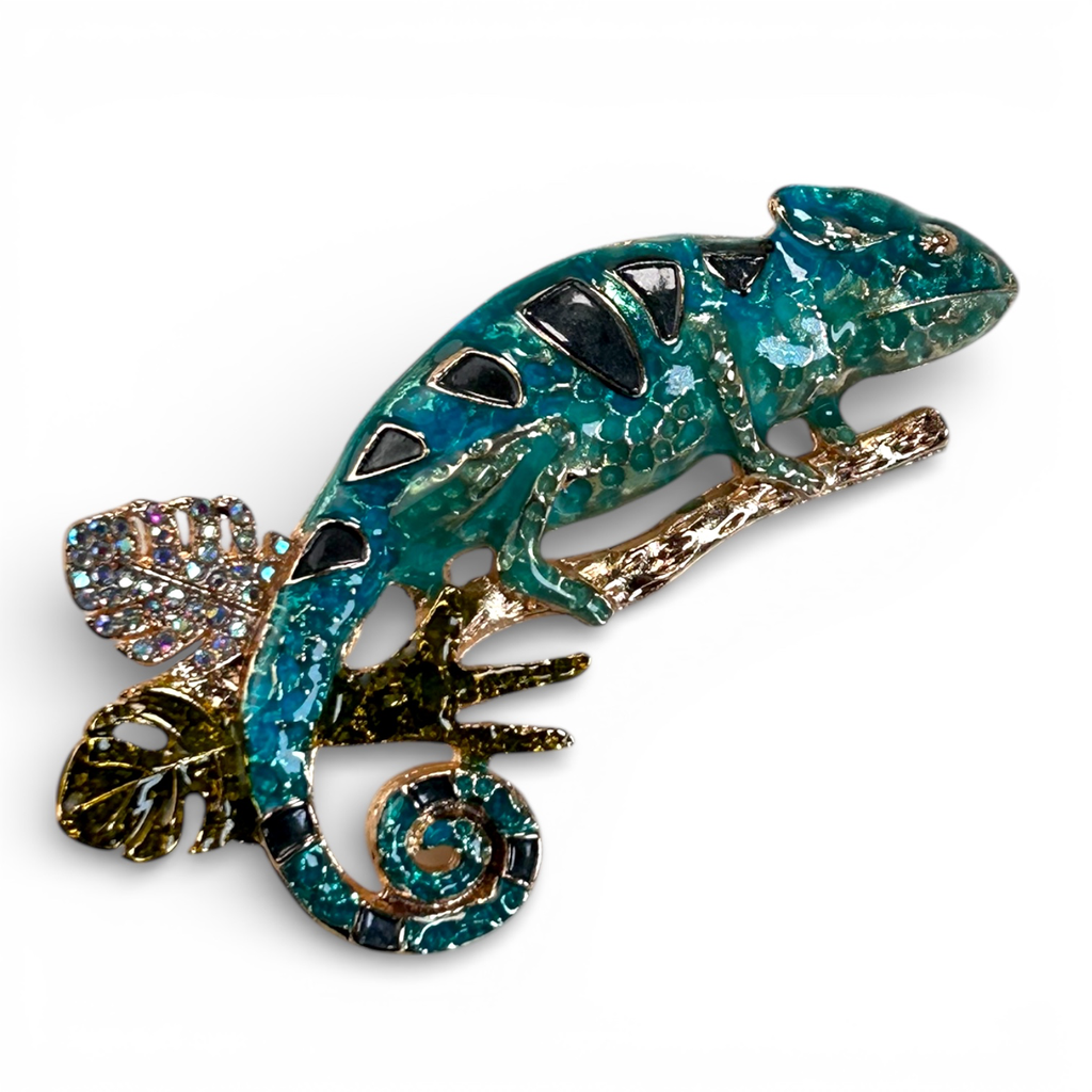 Broche Caméléon