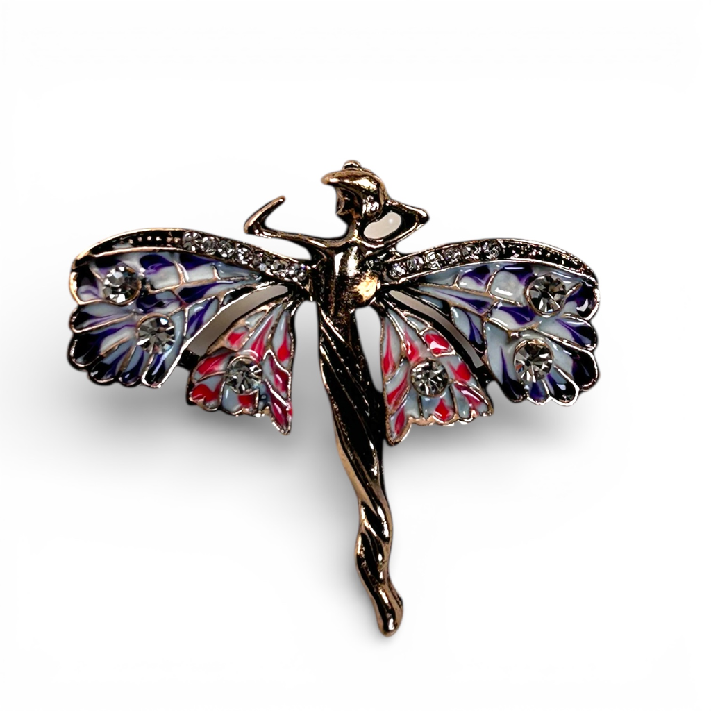 Broche Femme-Papillon