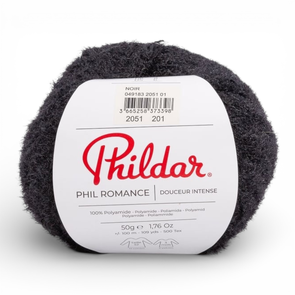 Phildar Phil Romance (Noir)
