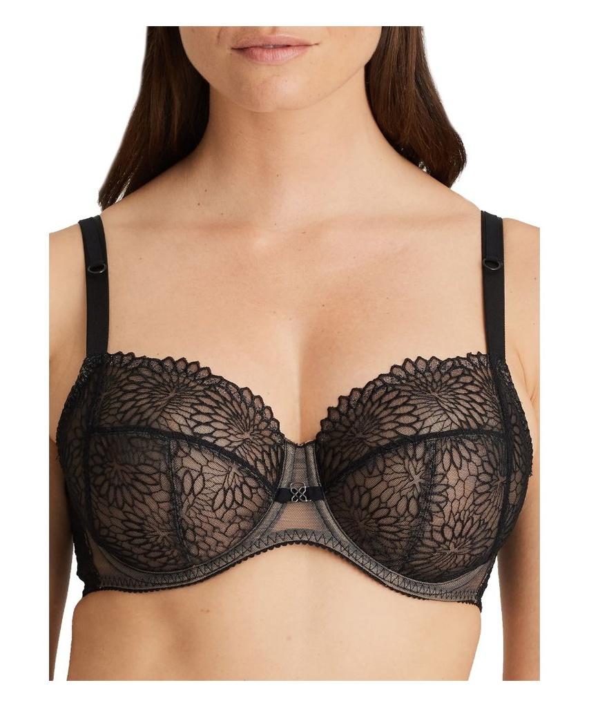 Soutien-gorge emboitant Sophora Primadonna (Noir, 95/110, C)