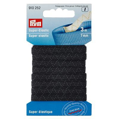 Super élastique 7mm Prym (Noir)