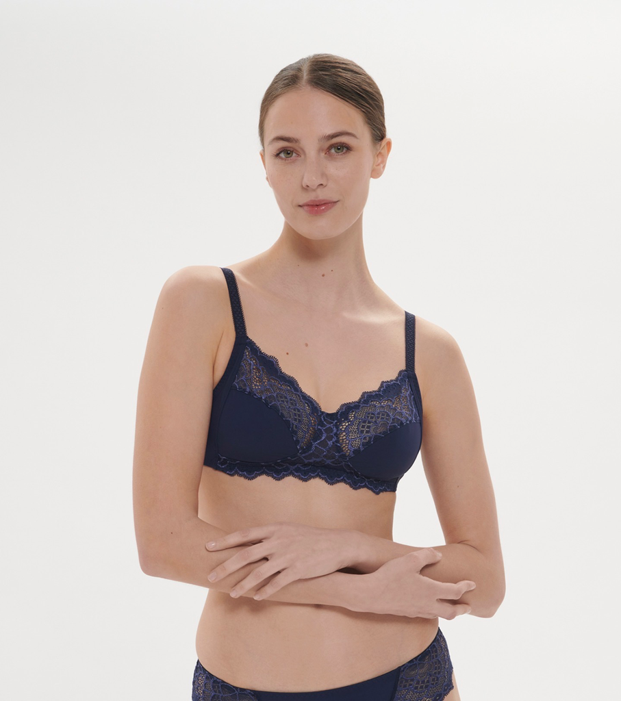 Soutien-gorge sans armature Caresse Simone Pérèle (Naturel, 95/110, B)