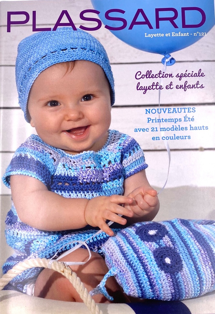 Livre Plassard tricot-crochet n°121