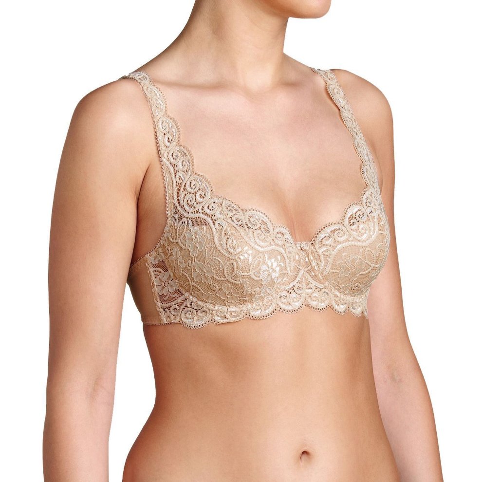 Soutien-gorge balconnet rembourré Amourette 300 WHP Triumph (Noir, 75/90, A)