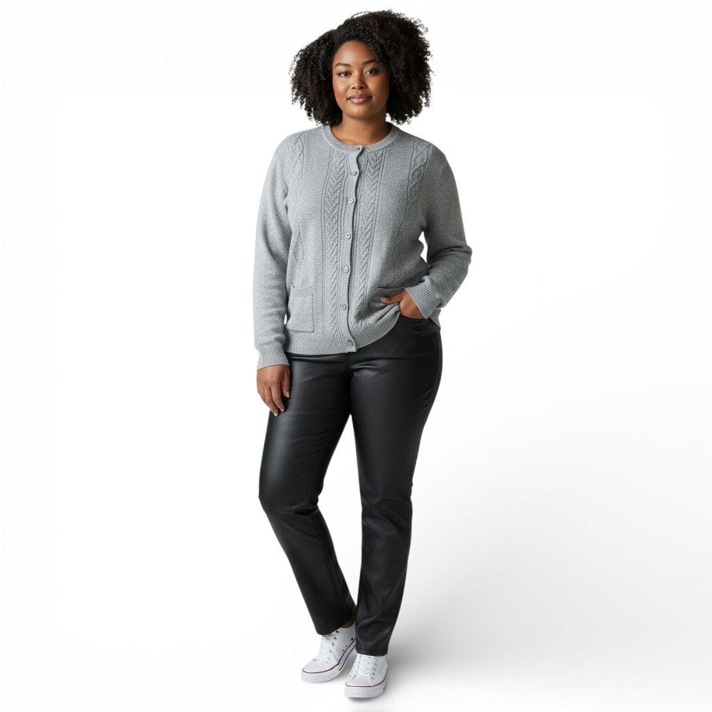 Gilet Matilde (XL/XXL, Gris clair)