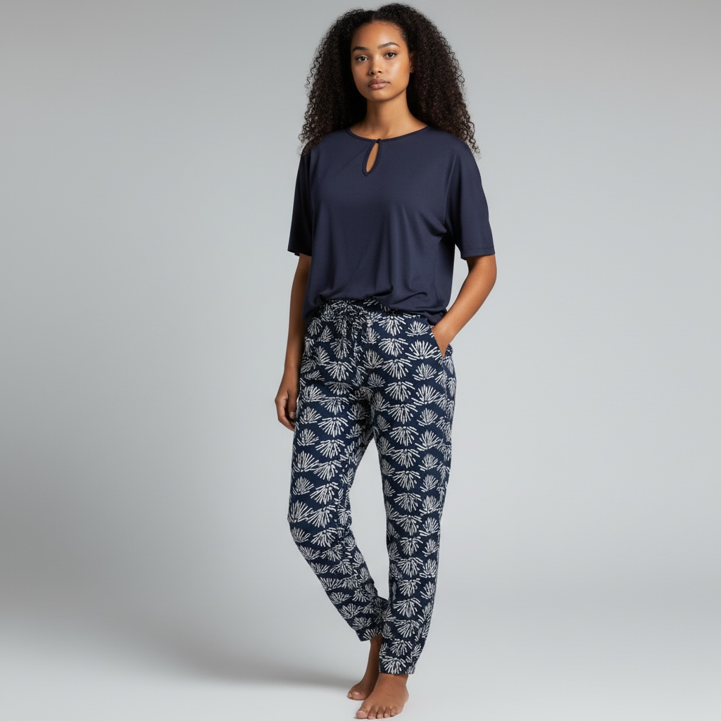 Pantalon Etypony2.P783 Etymologie (46, Print Rosa)