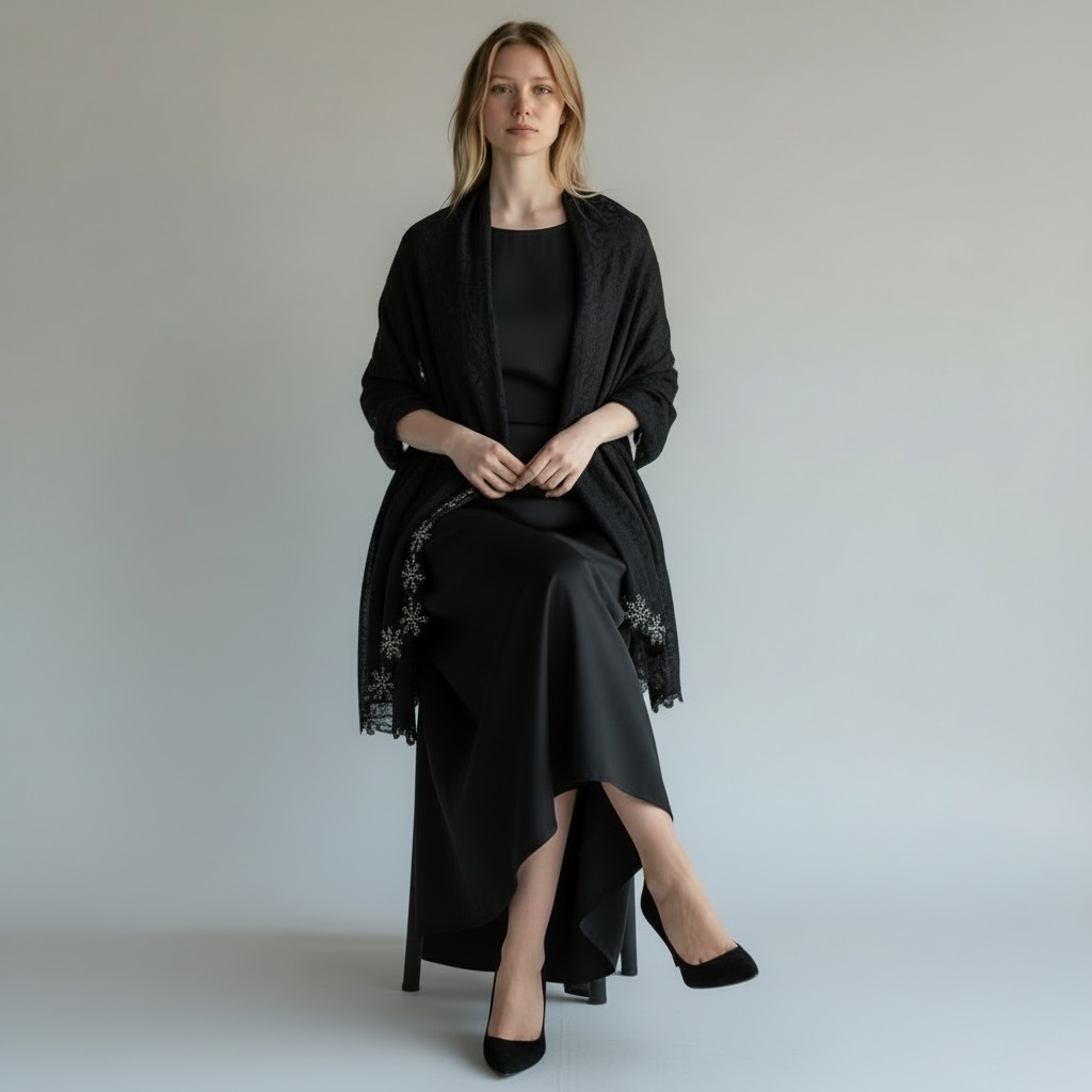 Étole Victoria (Noir)