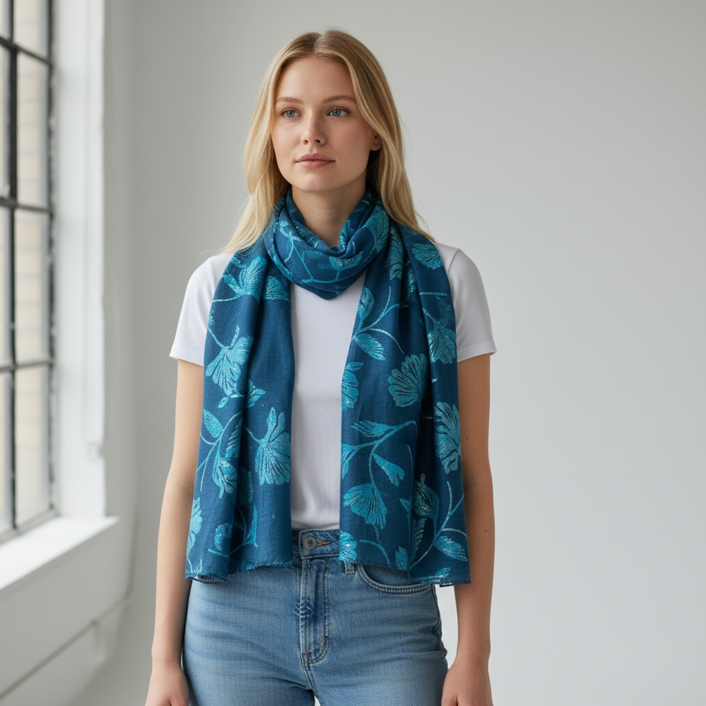 Écharpe Nature Dorée