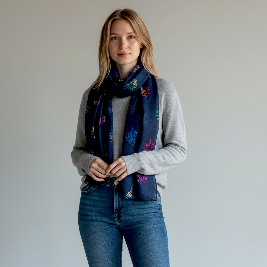 Écharpe Arbre de Vie