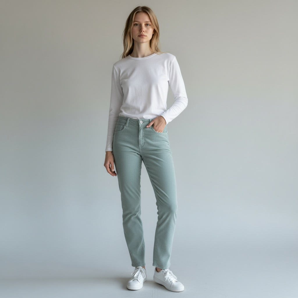 Jeans C’est Beau La Vie Louison (Gris, 46)