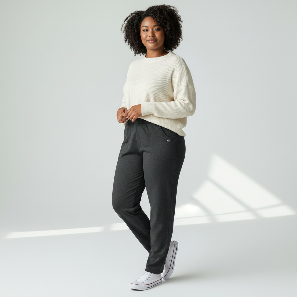 Jegging Crossline Hiver (52, Noir)