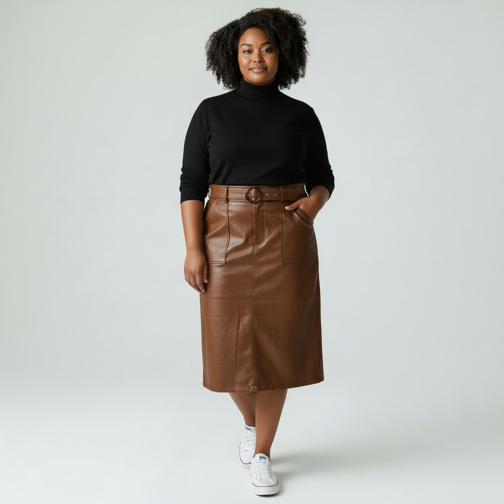 Jupe Livia Camel