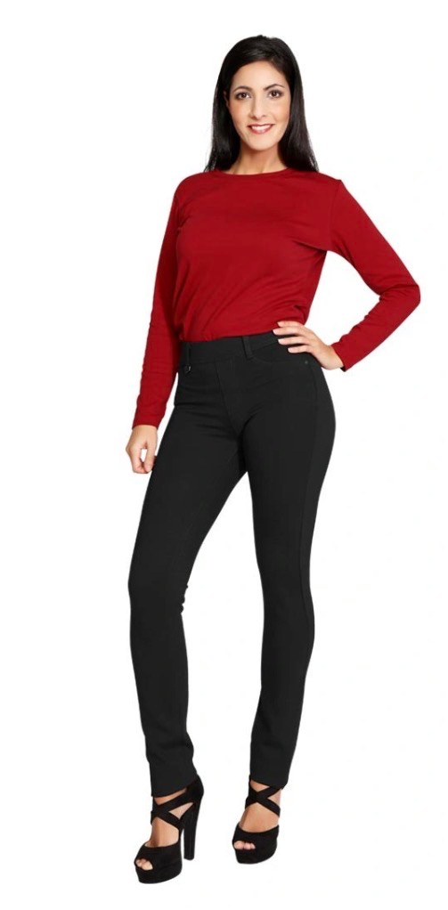 Pantalon Milano Janine S’Quise (52, Noir)