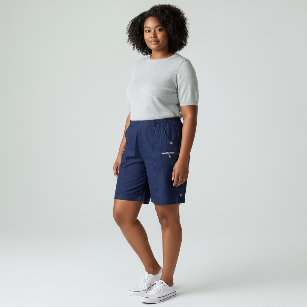 Short Confort Riviera (52, Rouge)
