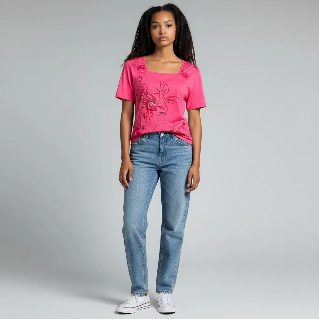 T-shirt Dolce Fiori Casamia (Fushia, S)