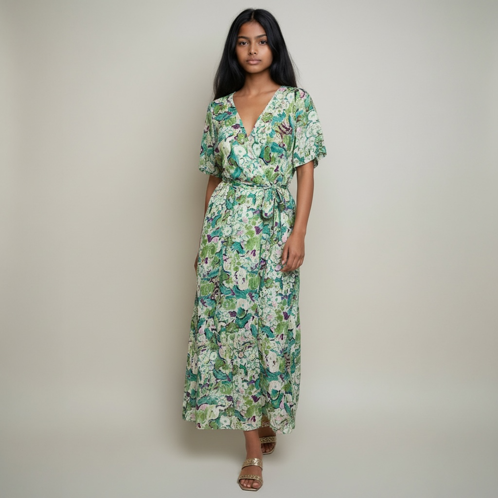 Robe Lili Jardin doré (L/XL)