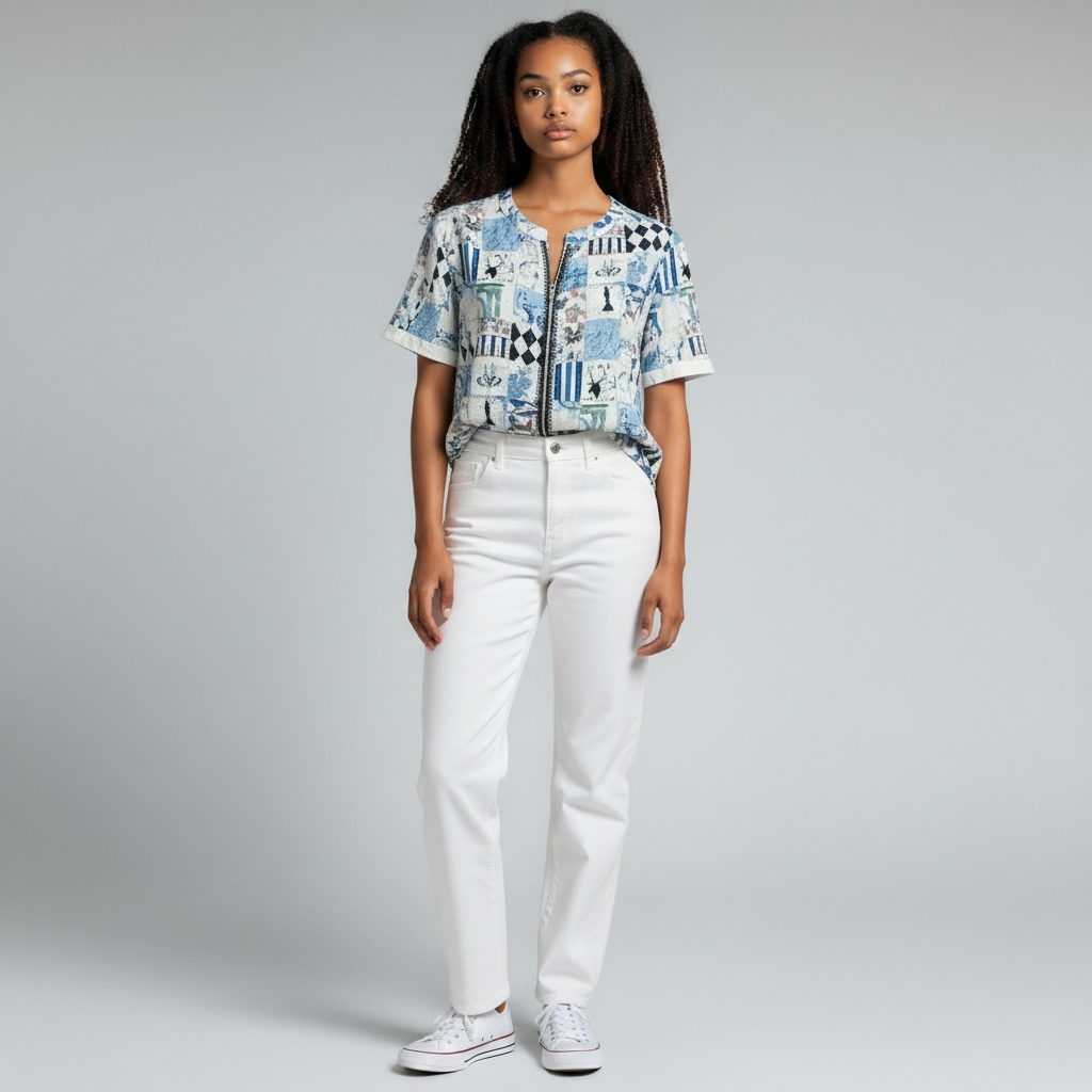 Chemisier zip Caraïbes S’Quise