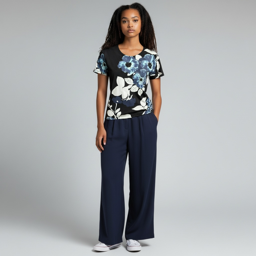 Pull Floral Chic Perle Casamia (S)