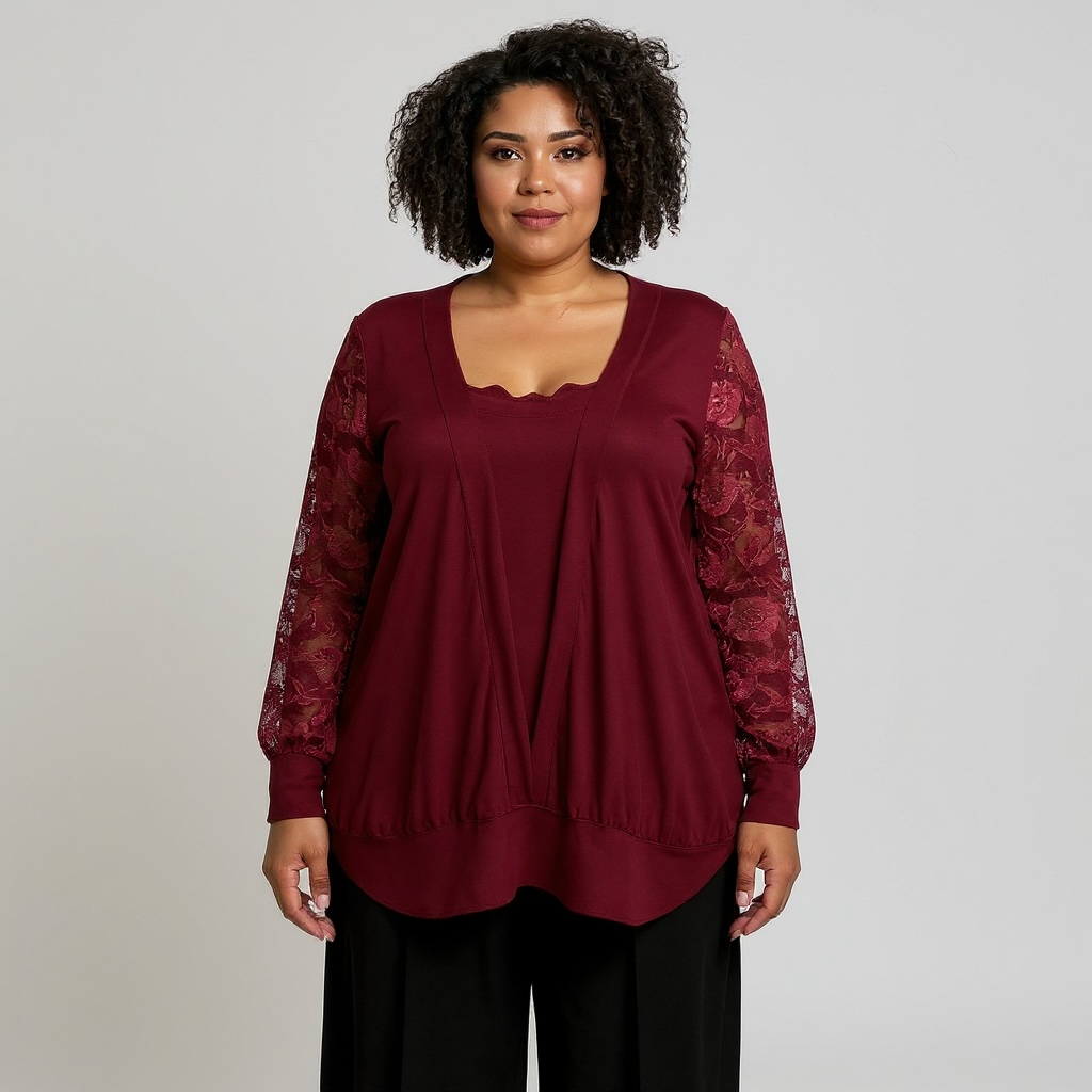 Tunique Élégance Ruby