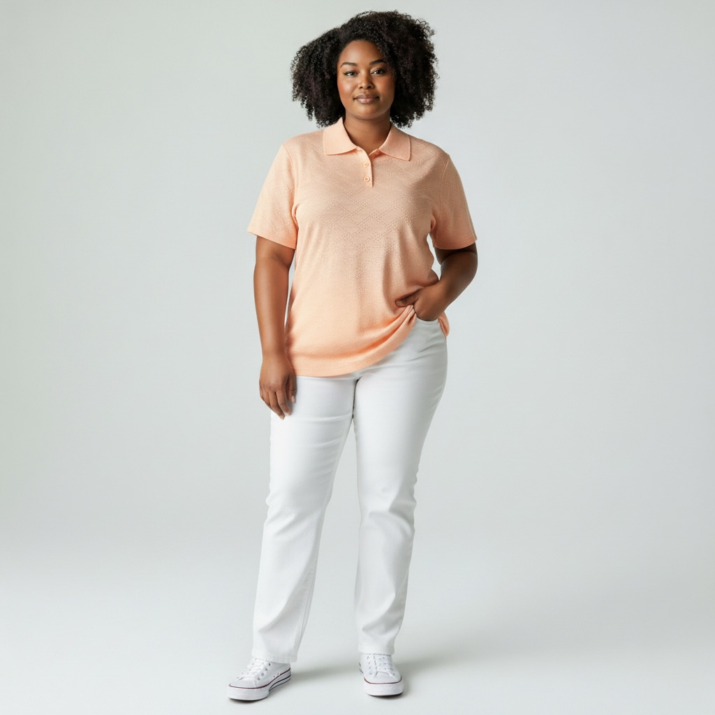 Pull Polo manches courtes Losange